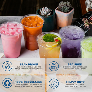 Vasos Desechables de Plástico Transparente de 12 oz, Vasos de Plástico Resistentes, Vasos para Fiestas, Vasos Desechables para Acción de Gracias y Halloween - Product Image 6