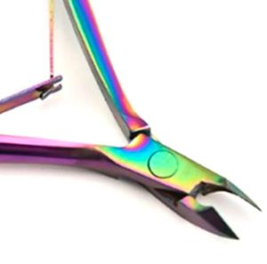 Professionnel Nail Art Manucure Pédicure Coupe-Ongles Courbé En Acier Inoxydable Peau Morte Cuticule Pinces pour Utilisation Du Doigt - Product Image 5