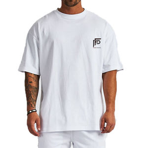 Camiseta de manga corta de algodón para hombre, ropa de calle de alta calidad, camiseta de Hip Hop con bordes lavados, Unisex - Product Image 1