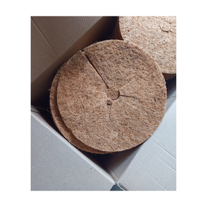 Almohadilla de fibra de coco redonda, disco de fibra de coco para Base de maceta, Control de humedad, disco de fibra de coco redondo/cuadrado/rollo - Product Image 5