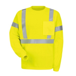 Sweat-shirt de sécurité réfléchissant personnalisable, doublé polaire, chaud, avec bande réfléchissante, vêtements de travail de sécurité - Product Image 1