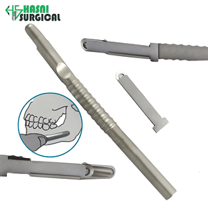 Raspador de Huesos Profesional, Recolector, Instrumento Quirúrgico Dental de Injerto de Implantes Curvo de Mano - Product Image 1