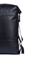 Venta al por mayor de alta calidad mochila impermeable senderismo duradero PVC mochila impermeable con bolsillo con cremallera para senderismo