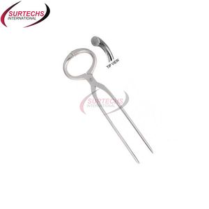 Forceps Fulcrum vétérinaire en acier inoxydable avec molaire à mâchoire dentelée universelle toutes tailles Base d'instrument chirurgical dentaire équin - Product Image 2