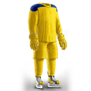 Uniforme de Hockey sobre Hielo en Blanco al por Mayor, Ropa Deportiva Personalizada con Nuevo Diseño para Venta en Línea, Servicio ODM OEM de Uniformes de Hockey sobre Hielo - Product Image 2