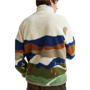 Recién llegado, chaqueta cálida de lana Polar para invierno, diseño OEM, chaqueta de lana Polar totalmente personalizada - Product Image 4