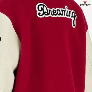 Nouveautés 2026 Vente chaude Vestes de baseball d'hiver de haute qualité personnalisées pour collège unisexe en toile - Product Image 5