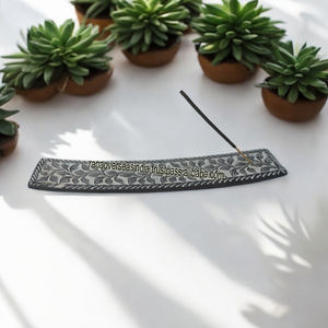 Quemador de incienso de esteatita de alta calidad, recogedor de cenizas, regalo Ideal, accesorios de meditación, decoración espiritual para el hogar, fragancia para el hogar - Product Image 3