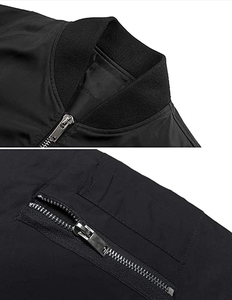 2023 New Design Windproof Customized Printing <b>Jackets</b> High Quality Custom Blank <b>Flight</b> Bomber <b>Jacket</b> for <b>Men's</b> - Product Image 3