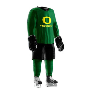 Jersey de hockey sobre hielo de diseño personalizado para adultos Servicio OEM Bordado e impresión Ropa deportiva para nombre de equipo personalizado - Product Image 2