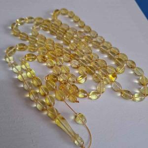 Perles de prière islamiques en résine époxy, 33 perles, couleur personnalisée, chapelet musulman, fabricant indien - Product Image 3