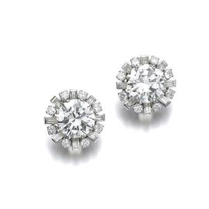 Boucles d'oreilles en diamant de qualité VVS cultivé en laboratoire avec or rose 18 carats certifié IGI, pour un usage quotidien, diamant américain - Product Image 3