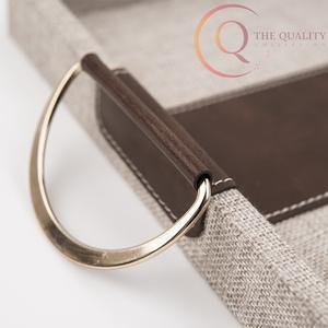 Plateau de service en bois durable et non toxique de qualité supérieure avec poignées faciles à saisir, couleurs personnalisées, conçu pour le confort et le style - Product Image 3