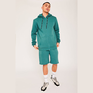 Sudadera con capucha deportiva informal para hombre primavera y otoño moda algodón mezclado con capucha Color sólido blusa suelta de manga larga pulóver - Product Image 3
