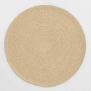 Vente en gros beau style bohème nature rotin tissé à la main ustensiles de cuisine décoration de la maison napperons lieu de charge - Product Image 1