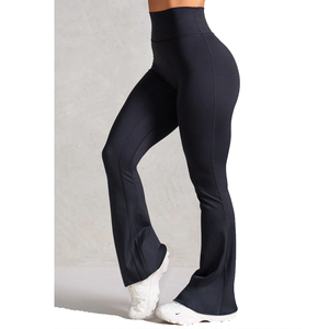 ActiveWear Conjunto de entrenamiento de 4 piezas para mujer Logotipo personalizado Sujetador de fitness Levantamiento de glúteos Leggings Gimnasio Chaqueta con cremallera completa Cintura Traje de yoga - Product Image 6