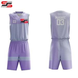 Wholesale <b>Retro</b> <b>Basketball</b> <b>Jersey</b> Vests Set Printed Sublimation Men's <b>Basketball</b> Uniform with Unique Design - Product Image 1