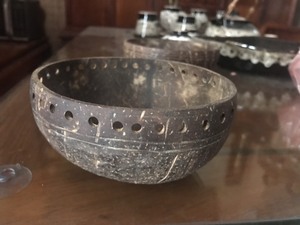 Cuencos de cáscara de coco grabados a mano de alta calidad, cuencos de coco de bambú ecológicos, venta al por mayor, Exportación de Vietnam lista - Product Image 6