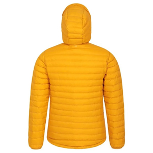 2025 nueva chaqueta acolchada de invierno para hombre al por mayor, lona estampada personalizada, cuello con capucha, logotipo frontal, transpirable, Reversible, relleno de algodón - Product Image 3