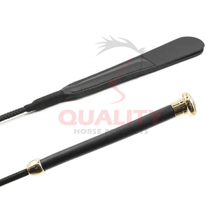2025 fouet de haute qualité tailles personnalisées bâtons de culture d'équitation avec fouet de cheval en cuir véritable Service OEM avec des prix bon marché - Product Image 3
