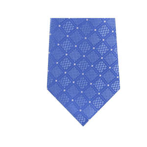 Cravatta Professionale da Uomo Michael Kors, Taglia Regolare, Blu, Casual Classica, Jacquard a Pois e Righe, in Poliestere, Confezione Regalo - Product Image 2