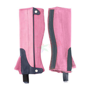 Fabricant professionnel de demi chaps chaps d'équitation demi chaps en cuir de vache - Product Image 1