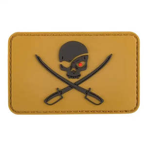 Écussons tactiques en PVC et caoutchouc, motifs alphabet et fleurs, écologiques, en relief 3D, personnalisables pour casques et équipements – Badges de moral à coudre - Product Image 3