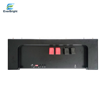 Batterie au lithium LiFePO4 de 15,36 kWh, 51,2 V, 300 Ah, sur pieds avec roues, pour stockage d'énergie solaire domestique