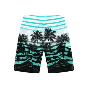 Pantalones Cortos de Playa para Hombre, Cintura Elástica, Moda Urbana 2026, Decoración con Estampado de Algodón, Colores Más Populares para Chicos - Product Image 2
