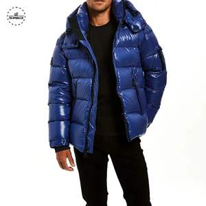 Custom puffer jacket bubble coat jacket waterproof down winter custom puffer jacket for men - Product Image 3