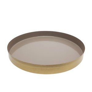 Assiettes décoratives en fer assiettes à dîner de couleur rose pour restaurant et hôtel décoration de table faite à la main - Product Image 4