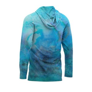 Diseño personalizado Jersey con capucha camisas de pesca protección Uv ropa de pesca logotipo personalizado pesca sudaderas camisas ropa deportiva sublimación - Product Image 5