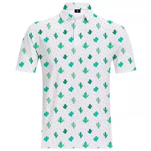 Maglietta Polo ricamata con motivo Logo personalizzato Polo da uomo da Golf per abbigliamento da lavoro aziendale