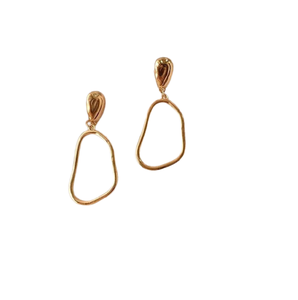 Foreign Trade Fashion Wire Big Size <b>Earring</b> <b>Hooks</b> Ear Wire Star Design Daily Use for Ladies Twist Design vintage floral studs - Product Image 1