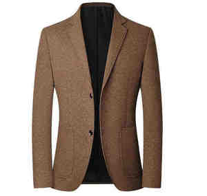 Blazer élégant à carreaux homme costume d'affaires Blazers vestes pour hommes affaires décontractées 2025 nouveau blazer de costume pour hommes - Product Image 3