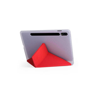Étui pliable vert foncé Netzy pour Galaxy Tab S7 Plus T970, certifié ROHS, en TPU et PU, avec compartiment pour stylet et support inclus - Product Image 2