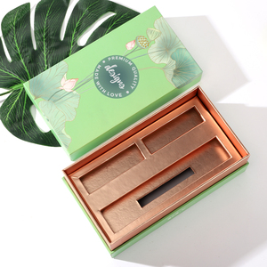 บรรจุภัณฑ์กระดาษเครื่องสำอางสีเขียวที่มีการแทรก - Product Image 3