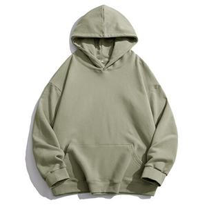 Áo Hoodie Chui Đầu Trơn Quá Khổ Chất Lượng Cao Cho Cả Nam Và Nữ - Product Image 5