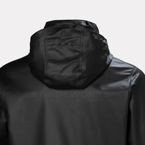 Chaqueta de Trabajo Industrial de Alta Visibilidad, Resistente al Agua, Reflectante, Transpirable, de Poliamida, con Detección de Agujas, para Exteriores - Product Image 3