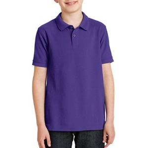 เสื้อโปโลผ้าฝ้ายคุณภาพสูงสำหรับเด็ก พร้อมโลโก้ สวมใส่สบาย ทันสมัย ปรับแต่งได้ สไตล์ลำลอง ผ้าฝ้ายคุณภาพสูง - Product Image 4