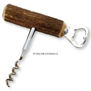 Suministro directo de fábrica, Sacacorchos de Metal de calidad Superior con recubrimiento en polvo de Color negro y abridores de embotelladores, accesorios para Bar de Hotel - Product Image 3