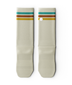 Venta al por mayor de alta calidad de diseñador de los hombres de la tripulación calcetines deportivos transpirables autocalentables de nailon/poliéster/LICRA logotipo personalizado servicio OEM - Product Image 2