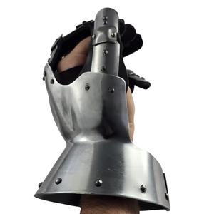 <b>Etched</b> Medieval Gauntlet Gloves Gothic Fantasy Cosplay Armor for Halloween for Perfect Gift Metal Crafts - Product Image 4