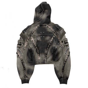 New Arrival Premium Quality Men's Winter Hoodies 100% Cotton Solid Pocket Casual Breathable Wear with Hood for Adults - Product Image 6