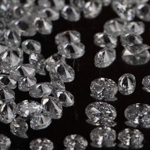 6*4มม. 0.43 CT เพชรที่ปลูกในห้องปฏิบัติการสีขาวตัดรูปไข่ (EF & VS) เพชรหลวมสำหรับเครื่องประดับ m.k บริษัทใน - Product Image 6