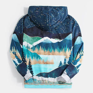 Nouvel arrivage de sweats à capuche de sport par sublimation personnalisée pour hommes 100% polyester respirant confortable conception sweats à capuche - Product Image 6