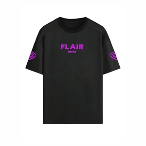 Camiseta de algodón de color sólido de alta calidad para hombre, logotipo personalizado, hombros caídos, cuello redondo de gran tamaño, 100% algodón - Product Image 6