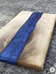 2024 Offre Spéciale planche de service à fromage multifonctionnelle moderne du fabricant indien planche à découper de cuisine en bois et résine - Product Image 6