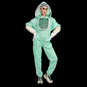 Traje de Abeja Verde claro de lujo Unisex, mono de trabajo transpirable, servicio OEM personalizado, Venta caliente, precio de fábrica para hombres - Product Image 4