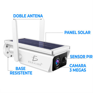 กล้องไร้สาย Full HD พร้อมแผงโซลาร์เซลล์ ระบบ IP สำหรับการเฝ้าระวังภายนอกบ้านและสำนักงาน - Product Image 4